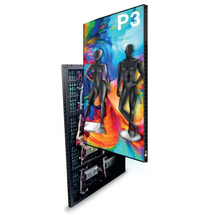 Cosmi P3 Full Color LED Display for showcases 960×1600 mm, 5,000 nits