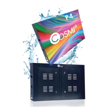 Display LED P4 Cosmi outdoor 96x64 cm 5500 nits IP65 | MondoNovoShop