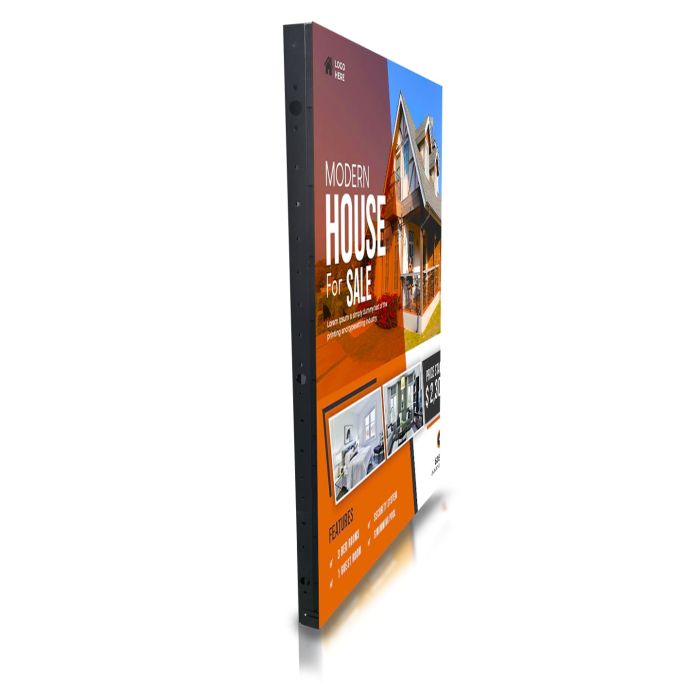 Cosmi P3 Full Color LED Display for showcases 960×1600 mm, 5,000 nits