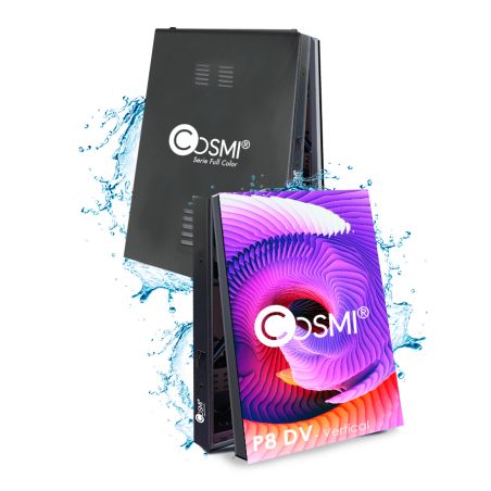 Pantalla LED P8 Cosmi exterior 64x96 cm 5500 nits IP54 | MondoNovoShop