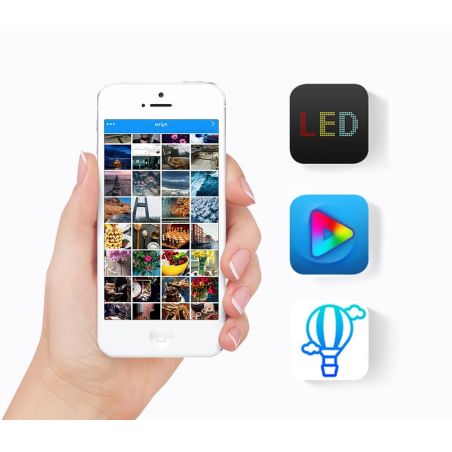 Pantalla LED P8 Cosmi exterior 64x96 cm 5500 nits IP54 | MondoNovoShop