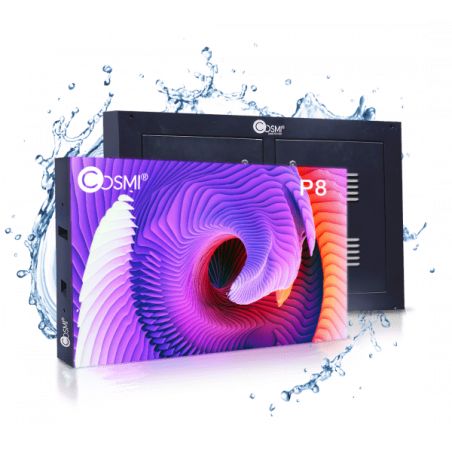 LED display P8 Cosmi outdoor 64x96 cm 5500 nits IP54 | MondoNovoShop