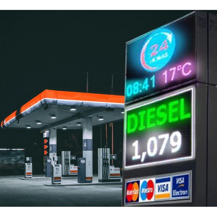 LED display P8 Cosmi outdoor 64x96 cm 5500 nits IP65 | MondoNovoShop