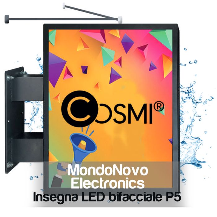 P5 Cosmi 70x102 5500 nits IP65 | MondoNovoShop LED banner sign