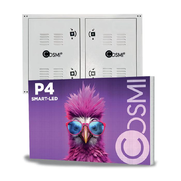 Display LED P4 SmartLED Cosmi 96x64 5500 nits IP65 | MondoNovoShop