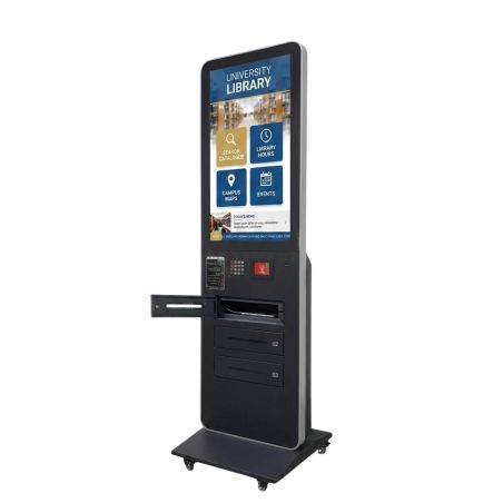 Totem 32" touch screen PCAP con 3 USB case per ricarica smartphone OS Android 11