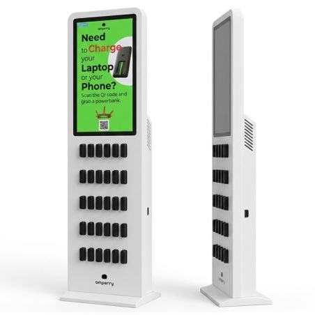 Totem Amperry 30, batería externa de 60 Wh con pantalla táctil de 27'' | Solicitar presupuesto