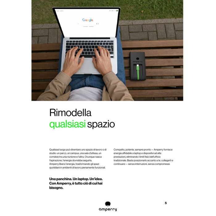 Station Amperry 6 powerbank 60Wh | Richiedi preventivo