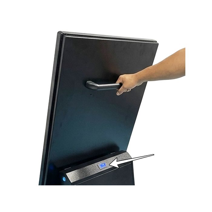 55-inch Battery-Powered Outdoor Digital Display, 1500 nits