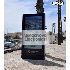 Totem multimedia de 86" «Kuori» R4 UHD para exteriores - outdoor 2
