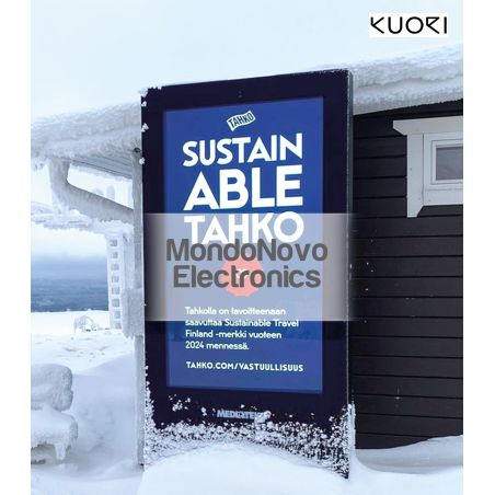 Totem bifacial de 86" «Kuori» R4 UHD para exteriores - outdoor