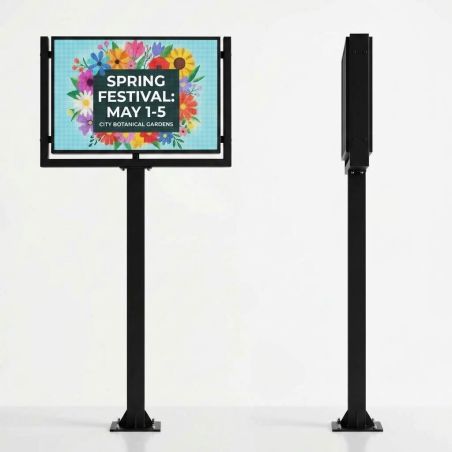 Cartel LED para carretera P5 de doble cara, 134 x 86 cm | MondoNovo