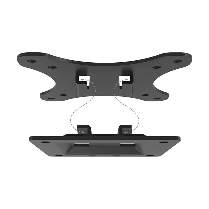 Supporto parete monitor 32" VESA 100x100 18 kg | DIGITUS