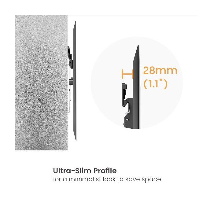 32"-100" NO DRILLING TV WALL MOUNT