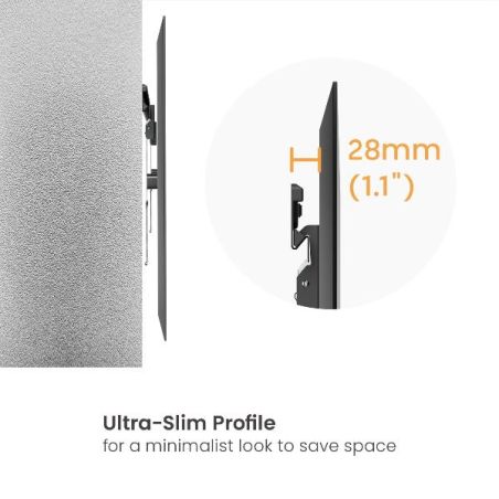 32"-100" NO DRILLING TV WALL MOUNT