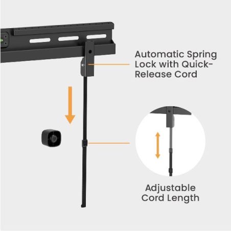 32"-100" NO DRILLING TV WALL MOUNT