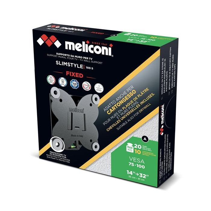 STAFFA MURO SLIMSTYLE PLUS 100S CG