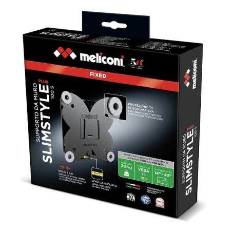 STAFFA MURO SLIMSTYLE PLUS 100S CG