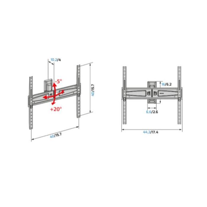 STAFFA MURO FLATSTYLE FTR 400