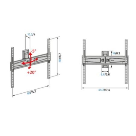 STAFFA MURO FLATSTYLE FTR 400