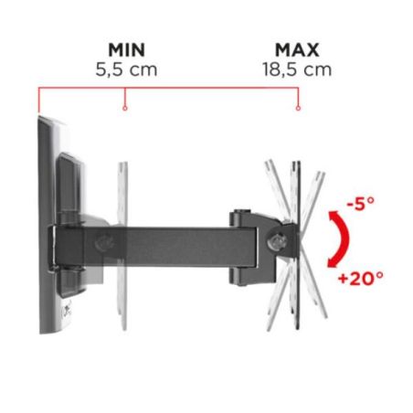 STAFFA MURO FLATSTYLE FR 100