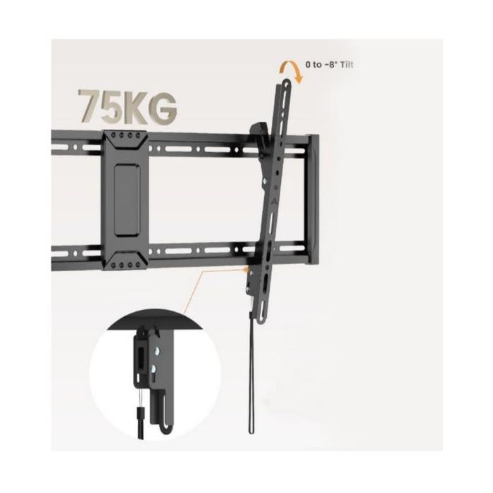43 -95  TILT SLIM TV WALL MOUNT BRA
