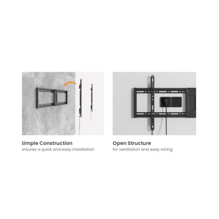 43 -95  TILT SLIM TV WALL MOUNT BRA