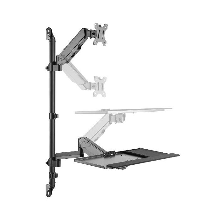 17 -32  SINGLE MONITOR WALL-MOUNTED