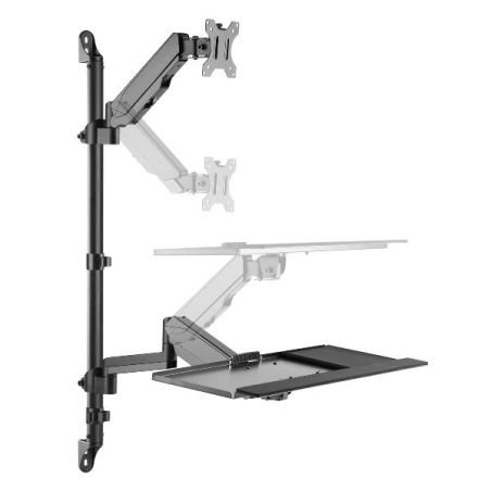 17 -32  SINGLE MONITOR WALL-MOUNTED