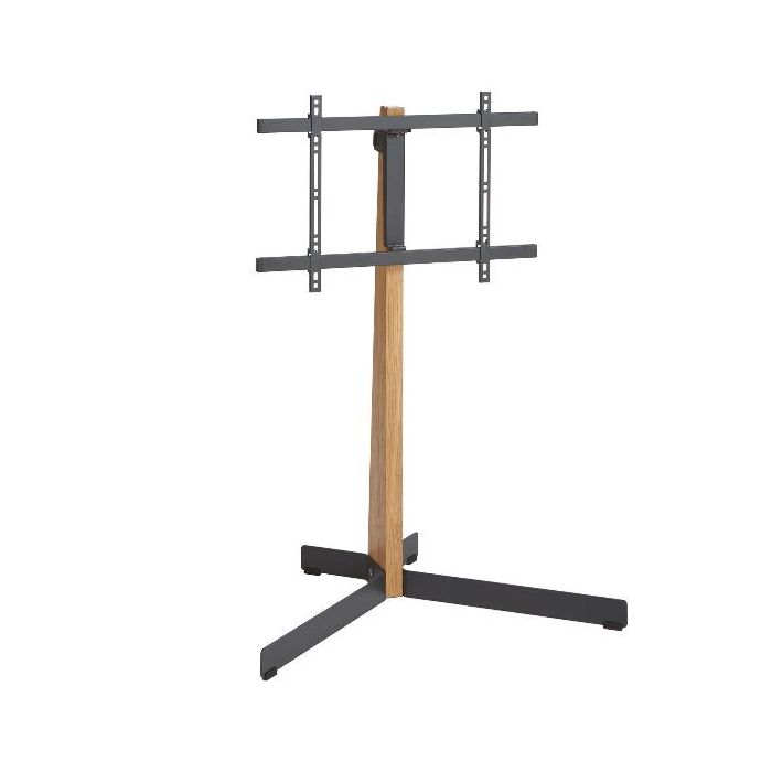 TVS 3695 FLOORSTAND OAK STEEL