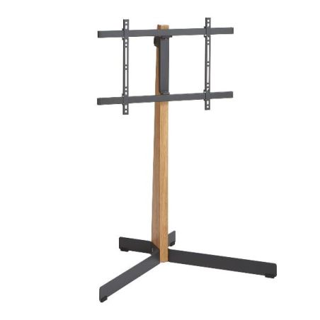TVS 3695 FLOORSTAND OAK STEEL