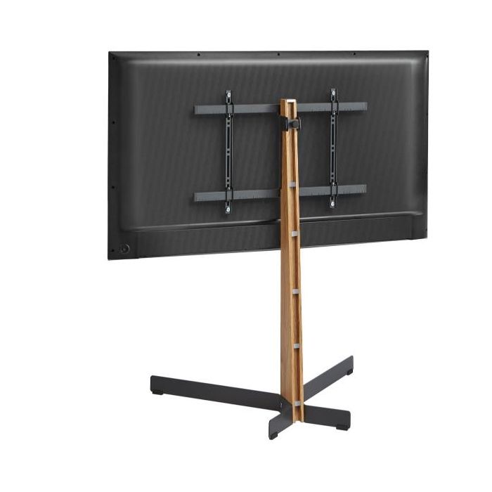 TVS 3695 FLOORSTAND OAK STEEL