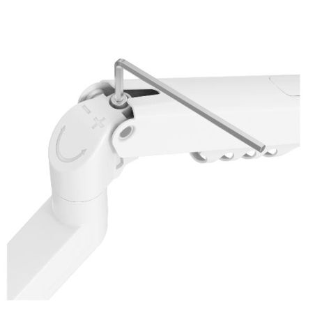 SUPPORT.MONITOR 2 BRACCI TOP BIANCO