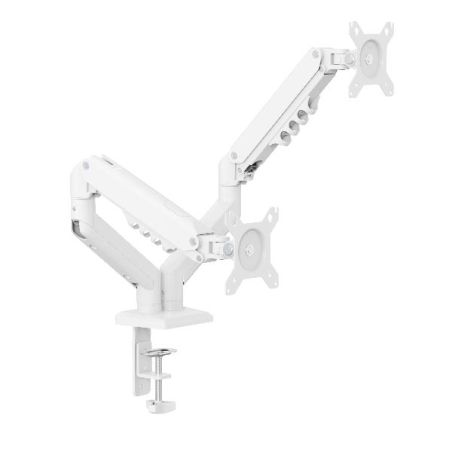 SUPPORT.MONITOR 2 BRACCI TOP BIANCO