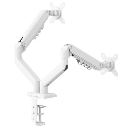 SUPPORT.MONITOR 2 BRACCI TOP BIANCO
