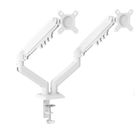 SUPPORT.MONITOR 2 BRACCI TOP BIANCO