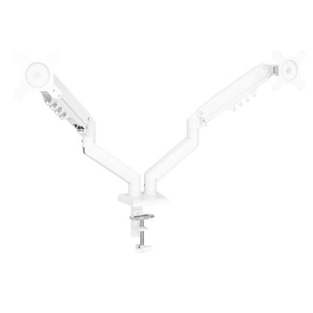 SUPPORT.MONITOR 2 BRACCI TOP BIANCO