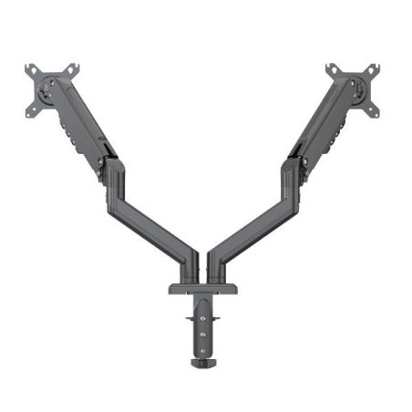 SUPPORTO MONITOR 2 BRACCI TOP NERO