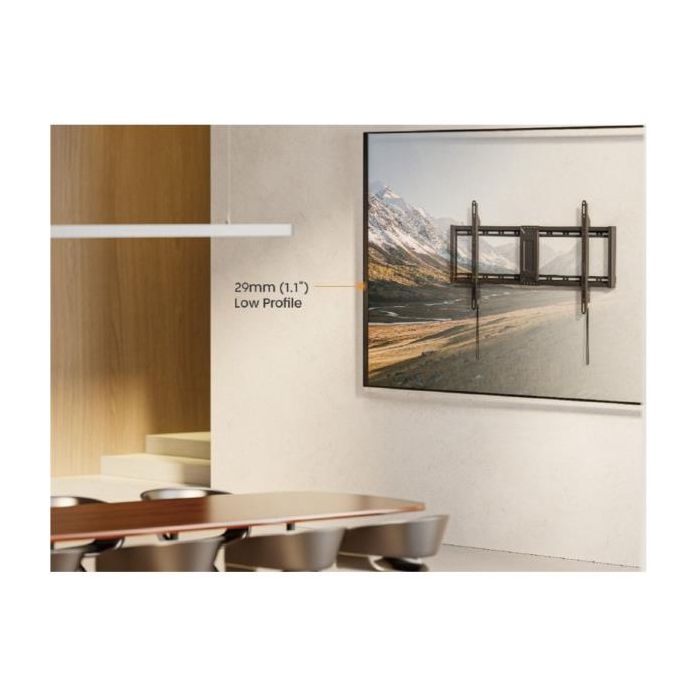 43-95 FIXED SLIM TV WALL MOUNT BRAC