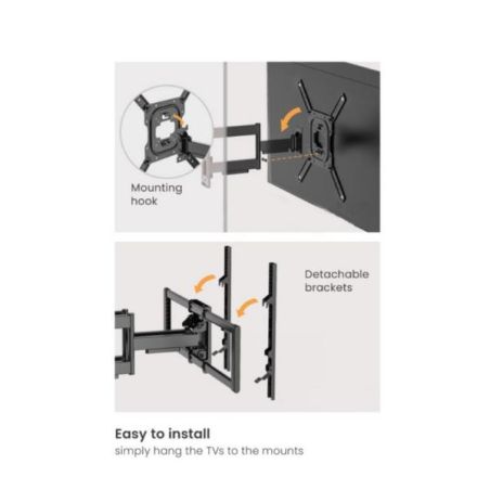 43"-100" FULL MOTION TV MOUNT BRACK