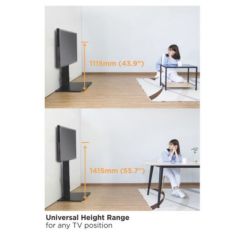 37-75 UNIVERSAL SLIM TV FLOOR STAND 2