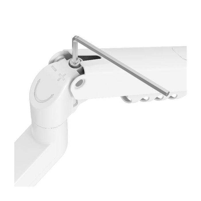 SUPPORTO MONITOR 1 BRACCIO BIANCO