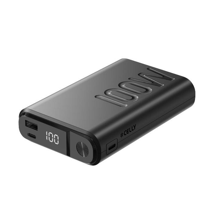 POWERBANK 20000MAH DISPLAY 100W BK