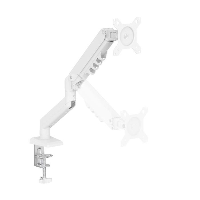 SUPPORTO MONITOR 1 BRACCIO BIANCO