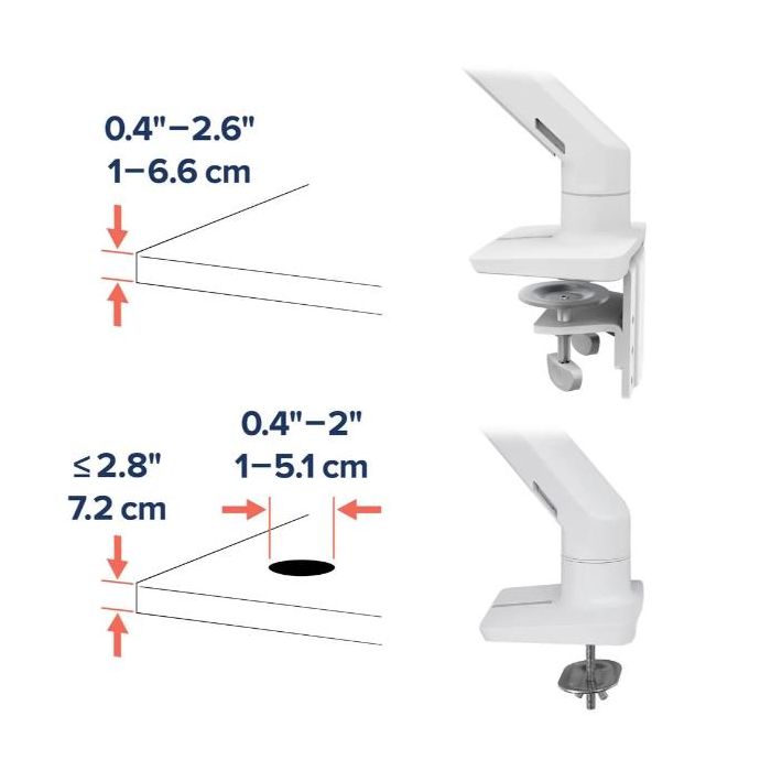 HX ARM HEAVY DUTY PIVOT DESK MOUNT