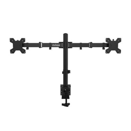 SUPPORTO MONITOR 2 BRACCI NERO
