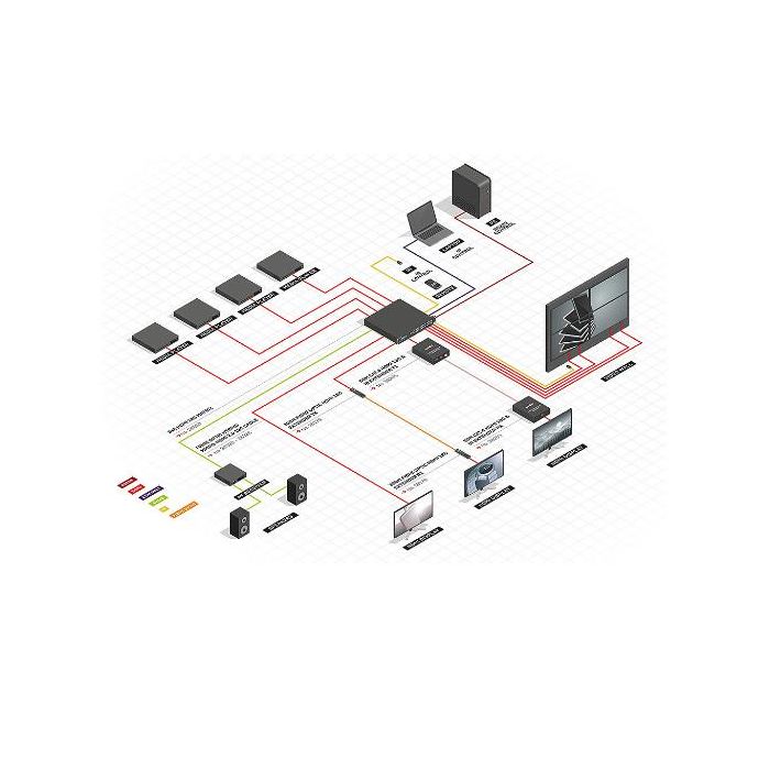 MATRIX WITH VIDEO WALL