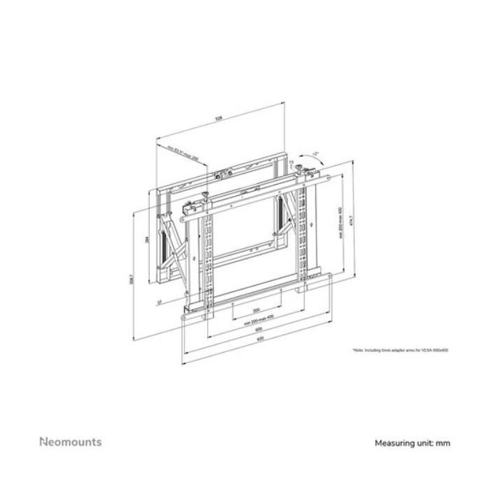 SUPPORTO VIDEOWALL WL95-800BL1