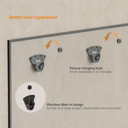 32"-60" DUAL SCREEN CEILING MOUNT