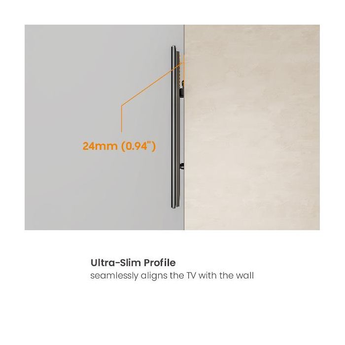 32"-60" DUAL SCREEN CEILING MOUNT